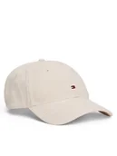 Czapki męskie - Tommy Hilfiger Czapka z daszkiem Th Flag 6 Panel Cord Cap AM0AM13583 Écru - miniaturka - grafika 1