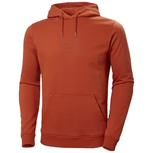 Męska Bluza HELLY HANSEN F2F ORGANIC COTTON HOODIE 62934_310 – Pomarańczowy - Bluzy męskie - miniaturka - grafika 1
