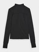 Bluzy damskie - 4F Bluza w kolorze czarnym - miniaturka - grafika 1