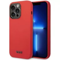 Etui i futerały do telefonów - Etui na telefon Tumi Liquid Silicone hardcase do iPhone 14 Pro Max czerwony/red - miniaturka - grafika 1