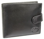 Portfele - Portfel Męski Skórzany EL FORREST Średni Poziomy Z Zapięciem Z Wyciąganą Wkładką RIFD 875 67 12 x 10 xm 3,5 [cm] - miniaturka - grafika 1