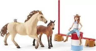 Schleich 72157 Horse Club First Steps on the Ranch zestaw - Figurki dla dzieci - miniaturka - grafika 1