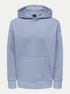 Bluzy męskie - Only & Sons Bluza Dan 22026661 Niebieski Relaxed Fit - miniaturka - grafika 1
