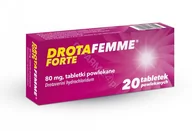 Leki przeciwbólowe - Sun-Farm SP. Z O.O. Drotafemme Forte 80 mg 20 tabletek powlekanych 3128341 - miniaturka - grafika 1
