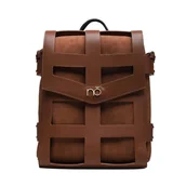 Plecaki - Plecak Nobo NBAG-N2960-CM17 Brązowy - miniaturka - grafika 1
