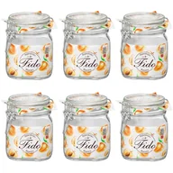 Pojemniki kuchenne - 6x Słoik Bormioli Rocco Fido 750 ml - miniaturka - grafika 1