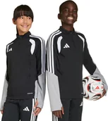 Bluzy damskie - Bluza dla dzieci adidas Tiro 26 Competition Training Top czarno-szara KA7572 140cm - miniaturka - grafika 1