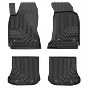 Dywaniki samochodowe - Frogum Dywaniki gumowe No.77 AUDI A4 B5 1997-2001 Kombi 77426641 - miniaturka - grafika 1