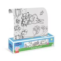 Kolorowanka na rolce Świnka Peppa - Kolorowanki, wyklejanki - miniaturka - grafika 1