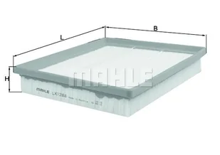 Filtr powietrza Mahle LX 1288 - Filtry powietrza - miniaturka - grafika 1