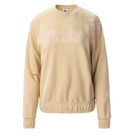 Bluzy damskie - Damska Bluza NIKE W NSW IC FLC TOP CE DQ6244-252 – Pomarańczowy - miniaturka - grafika 1