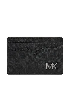 MICHAEL Michael Kors Etui na karty kredytowe Edisson 39S5LEDD0L Czarny - Etui na dokumenty i karty - miniaturka - grafika 1