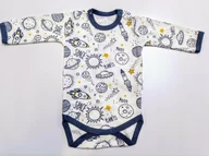 Body dla niemowląt - MAMATTI body dł.rękaw KOSMOS r.74 BD11826 - miniaturka - grafika 1