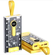 Powerbanki - Powerbank JJM 20000 mAh żółty - miniaturka - grafika 1