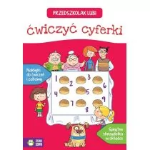 Zielona Sowa Przedszkolak lubi ćwiczyć cyferki - Opracowanie zbiorowe - Książki edukacyjne - miniaturka - grafika 1