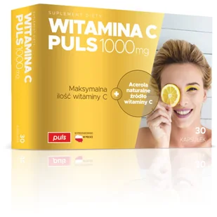 Witamina C Puls, 1000mg, 30kaps. - Witaminy i minerały - miniaturka - grafika 1
