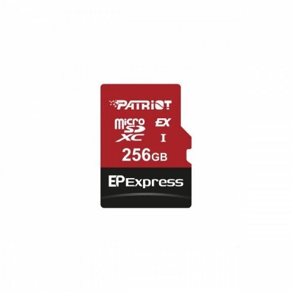 PATRIOT MEMORY EP Express Micro SD Card 256GB Up to 800MBS/600MBS PEF256GEPEXMCX
