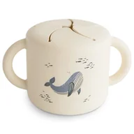 Kubki dla dzieci - Kubek niewysypek na przekąski Whales, Mushie - miniaturka - grafika 1