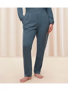 Spodnie damskie - Triumph Spodnie w kolorze niebieskim - grafika 1