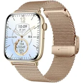 Smartwatch - Zegarek Smartwatch Damski Hagen HB34.110.1410 różowe złoto - miniaturka - grafika 1