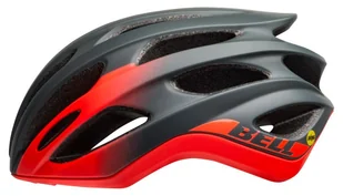 Bell Formula Kask, matte/gloss gray/infrared M 55-59cm 2020 Kaski szosowe 210174-025 - Kaski rowerowe - miniaturka - grafika 2