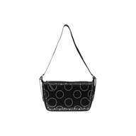 Torebki damskie - Desigual, BAG_PUNKETTE_MUNICH Damskie, Czarny (Black) - miniaturka - grafika 1