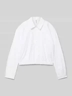 Bluzki dla dziewczynek - Bluzka o kroju comfort fit z mieszanki bawełny i elastanu model ‘OREGON’ - miniaturka - grafika 1