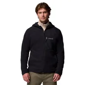 Odzież trekkingowa męska - Columbia Polar Fast Trek™ 2135701 Czarny Regular Fit - miniaturka - grafika 1