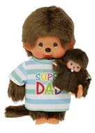 Maskotki i pluszaki - Monchhichi - Pluszowa małpka 20cm, Super Tata - miniaturka - grafika 1