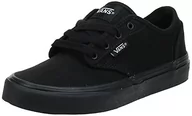 Buty dla dziewczynek - Vans Authentic dziewczęce sneakersy, czarny, 27.5 EU - miniaturka - grafika 1