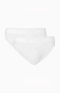 Majtki męskie - 2-pack slipy męskie 2BMP-016-BIAŁY, Kolor biały, Rozmiar XL, ATLANTIC - Intymna - miniaturka - grafika 1
