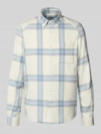 Koszule męskie - Koszula casualowa o kroju slim fit z kołnierzykiem typu button down model ‘LIET’ - miniaturka - grafika 1
