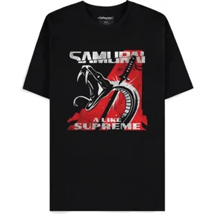 Koszulka DIFUZED Cyberpunk 2077 - A Like Supreme ( XL) - Gadżety dla graczy - miniaturka - grafika 1