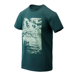 Helikon - T-Shirt Adventure Is Out There - Dark Azure - TS-AIO-CO-AZ - Odzież taktyczna i umundurowanie - miniaturka - grafika 1