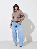 Kurtki damskie - ONLY Kurtka przejściowa w kolorze beżowym - miniaturka - grafika 1