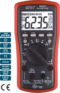 Brymen Multimetr miernik TRMS (AC+DC) VFD EF 50kHz BM235 - Pozostałe akcesoria do uprawy roślin - miniaturka - grafika 1