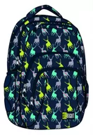 Plecaki - St. Majewski Plecak 18" 4 komory BP25 Deer St.Right + chusta wielofunkcyjna GRATIS 712610 - miniaturka - grafika 1