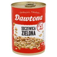 Mieszanki warzywne, sałatki - Dawtona Soczewica zielona 400 g - miniaturka - grafika 1