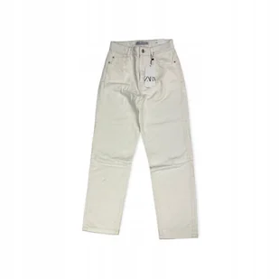 Spodnie damskie jeansowe ZARA MOM FIT 36 - Spodnie damskie - miniaturka - grafika 1