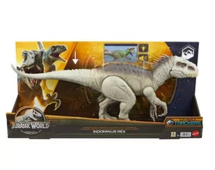 Mattel, Figurka Jurrasic World Dinozaur Indominus Rex Sound Toy - Figurki dla dzieci - miniaturka - grafika 1