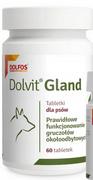 Suplementy i witaminy dla psów - Dolfos Dolvit GLAND 60 tab Gruczoły Okołoodbytowe - miniaturka - grafika 1
