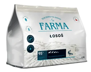 Farma Adult łosoś Hipoalergiczna tłoczona na zimno 2kg - Sucha karma dla psów - miniaturka - grafika 1