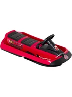 Sanki i ślizgacze - Hamax Sanki "SnoFire" w kolorze czerwono-czarnym - 4+ - miniaturka - grafika 1