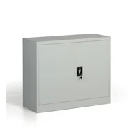 Szafy biurowe - B2B Partner Metalowa szafa, demontowana, 1 półka, 950 x 800 x 400 mm, szara 908000 - miniaturka - grafika 1