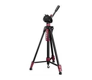 Hama - Statyw do aparatu 153 cm czarno-czerwony - Statywy fotograficzne - miniaturka - grafika 1