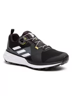 Buty trekkingowe męskie - Adidas TERREX TERREX Two Boa Trail Running Shoes Men, core black/crystal white/solar yellow UK 7 | EU 40 2/3 2021 Buty trailowe FZ2830-A0QM-7 - miniaturka - grafika 1