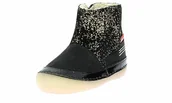 Botki damskie - Kickers Chłopiec Unisex Kinder SOKIFAUNE Botki, 24 EU, Czarne złoto, 24 EU - miniaturka - grafika 1