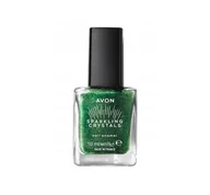 Lakiery do paznokci - Avon Sprakling Crystals klasyczny lakier do paznokci Emerald Shine 10ml - miniaturka - grafika 1