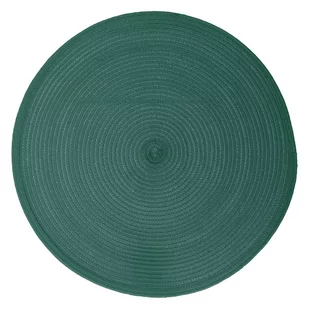 Secret de Gourmet Podkładka na stół Braid Emerald okrągła DD.14784 - Obrusy i serwetki - miniaturka - grafika 1
