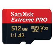 Karty pamięci - SanDisk Extreme PRO SDSQXCD-512G-GN6MA microSDXC RescuePRO Deluxe 512GB+SD Adapter - miniaturka - grafika 1